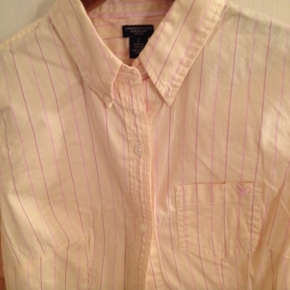 Y2K American Eagle button down shirt - Picture 3 of 4